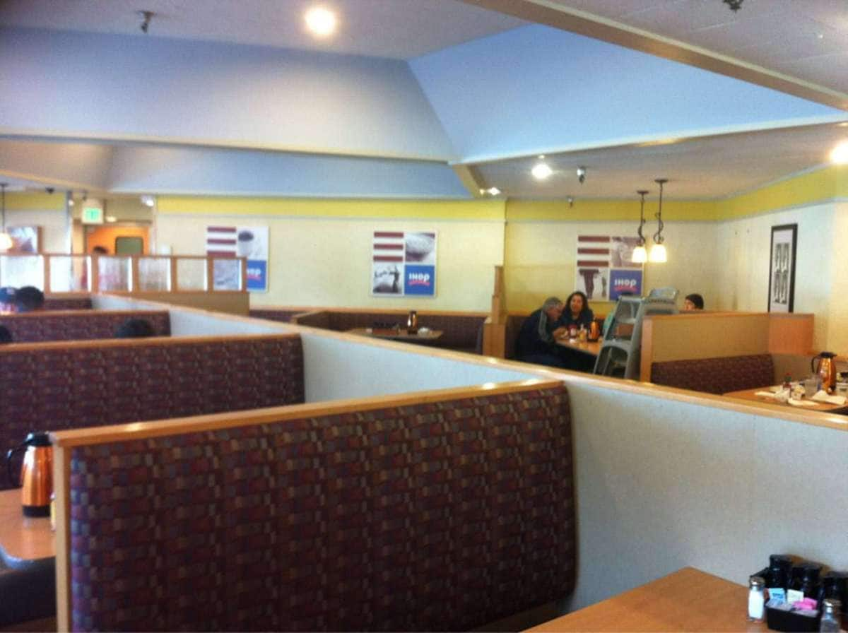 ihop restaurant inside