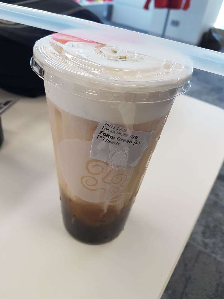 Menu of Gong Cha, CBD, Melbourne