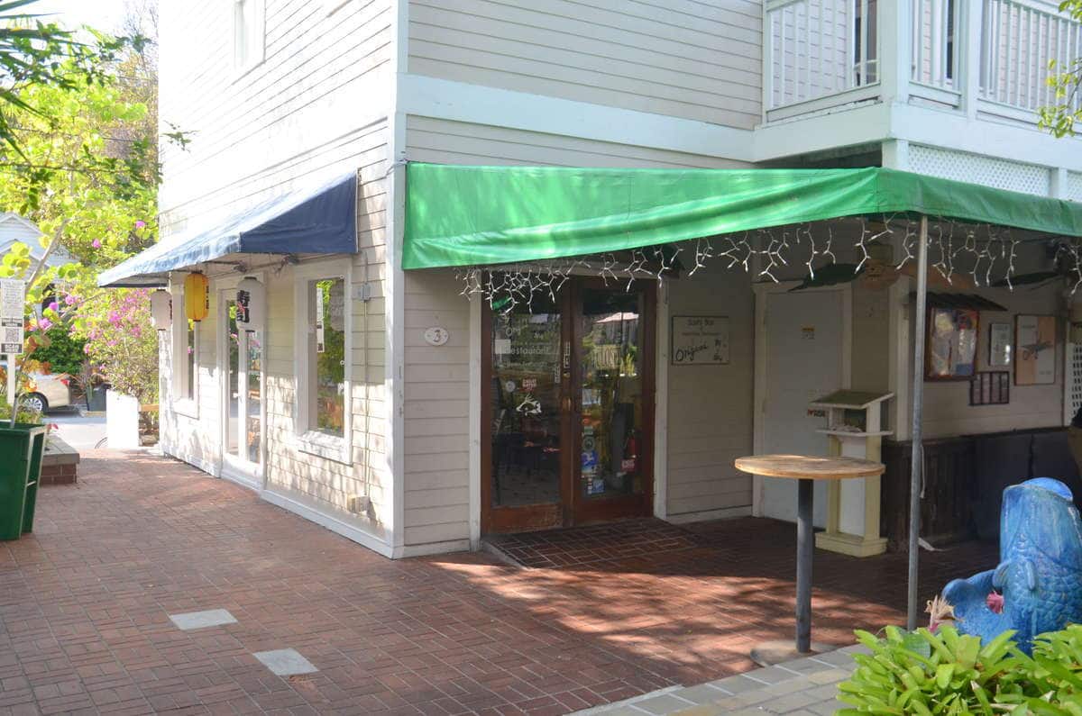 Menu of Origami Japanese Restaurant, Key West, Florida Keys