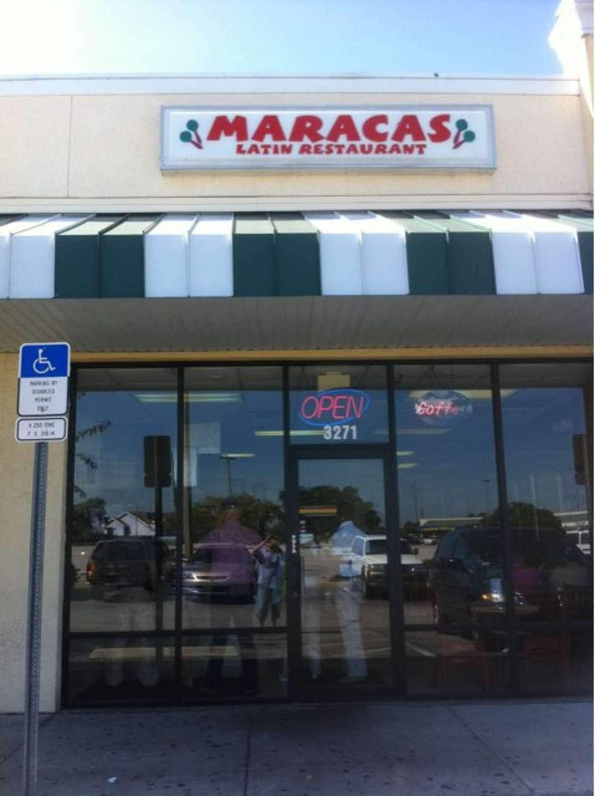 Menu of Maracas Latin Restaurant, Kissimmee, Orlando