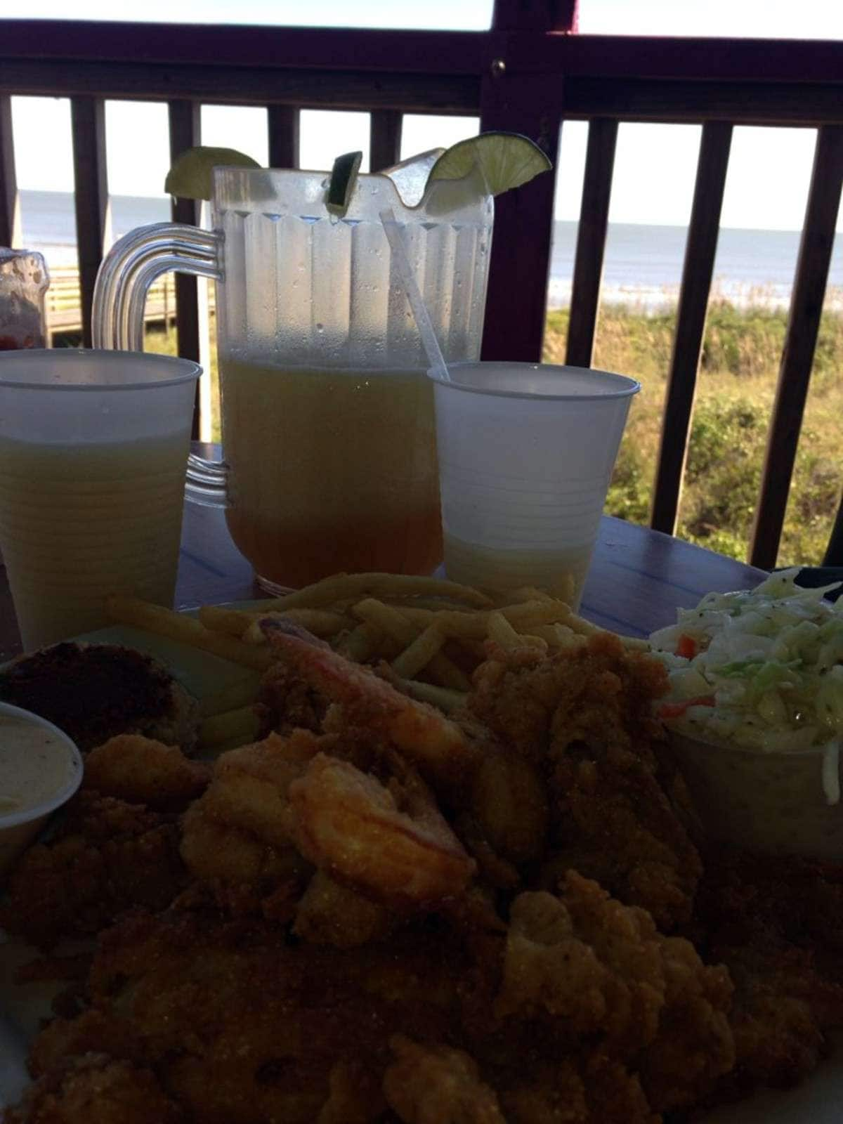 Menu Of Coconut Joes Beach Grill Island Of Palms Charleston 