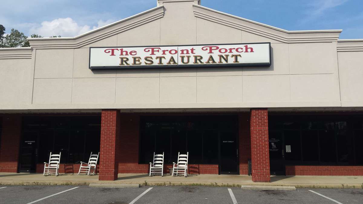 The Front Porch Menu Menu For The Front Porch Northport Tuscaloosa