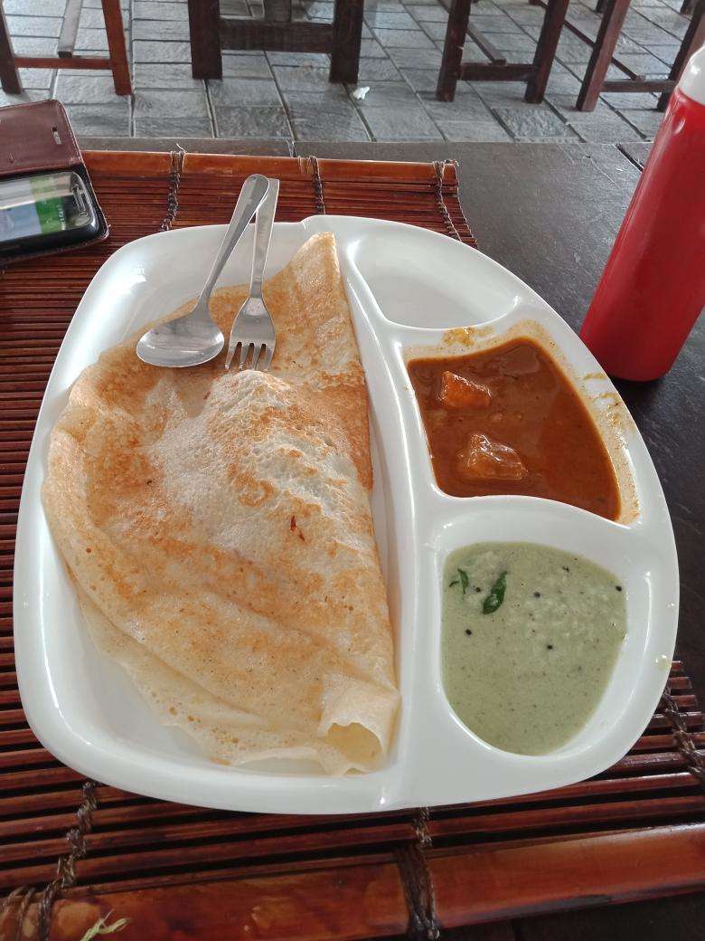 Menu of Le Cafe Beach Restaurant, Vypin, Kochi