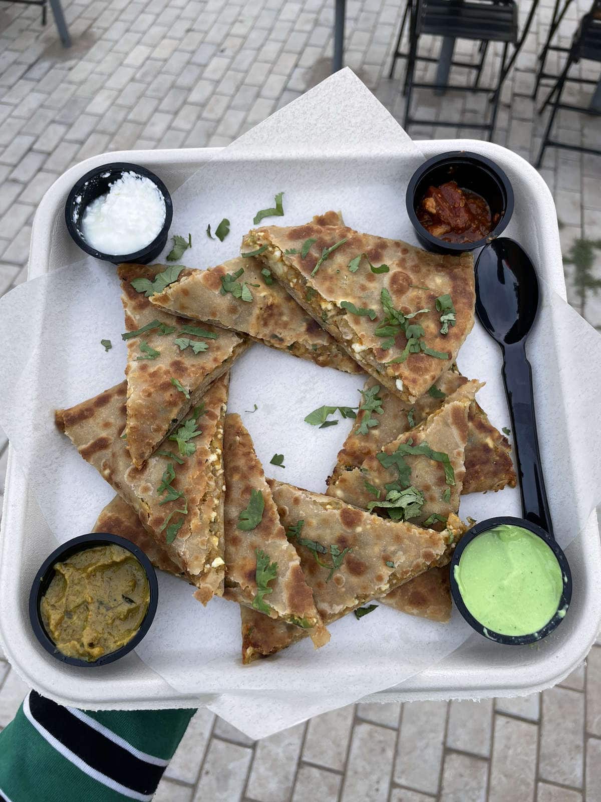 The Paratha Engine, urban chowk, Ahmedabad 