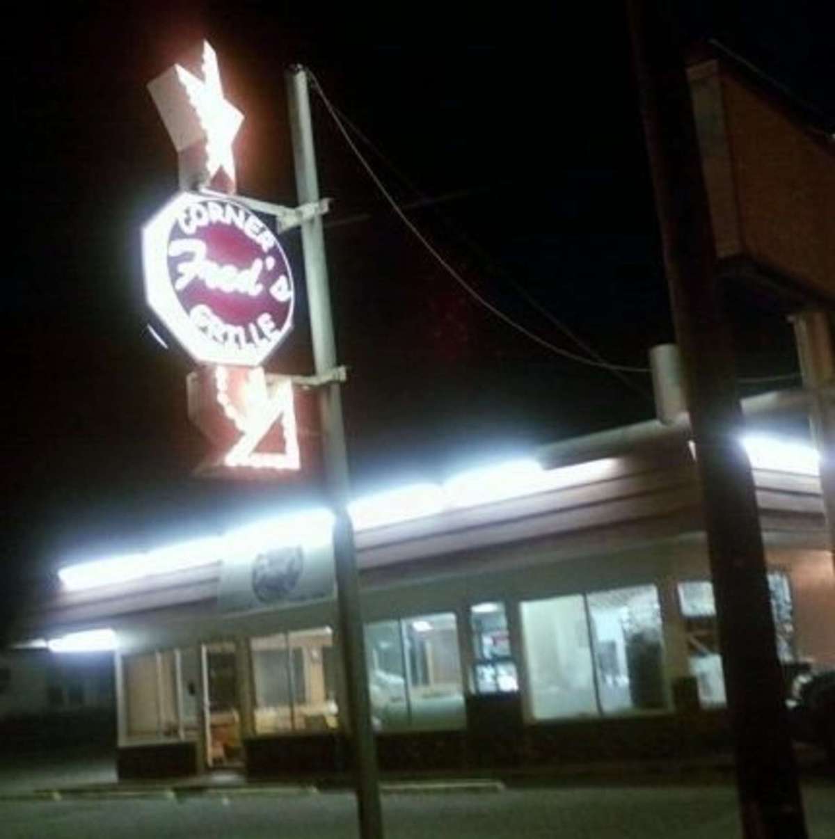Menu of Fred's Corner Grille, Vernon, Vernon