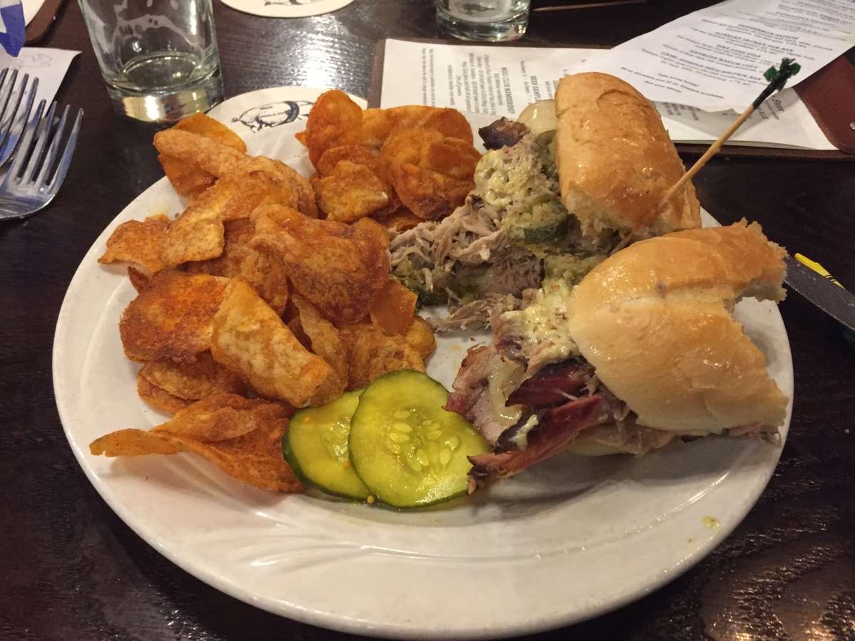 Menu of Blue Tractor BBQ & Brewery, Ann Arbor, Detroit