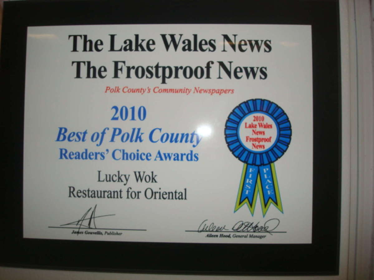 Lucky Wok Menu Menu For Lucky Wok Lake Wales Lake Wales