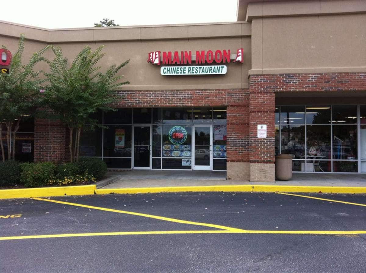 Menu of Main Moon Restaurant, Watkinsville, Athens