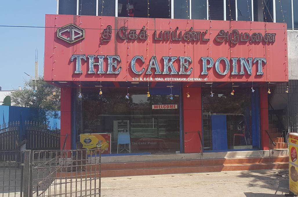 Menu of The Cake Point Alwarpet Chennai