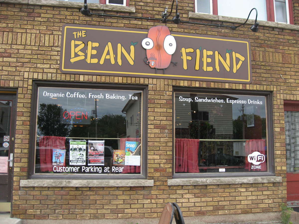Menu of The Bean Fiend Cafe, Thunder Bay, Thunder Bay