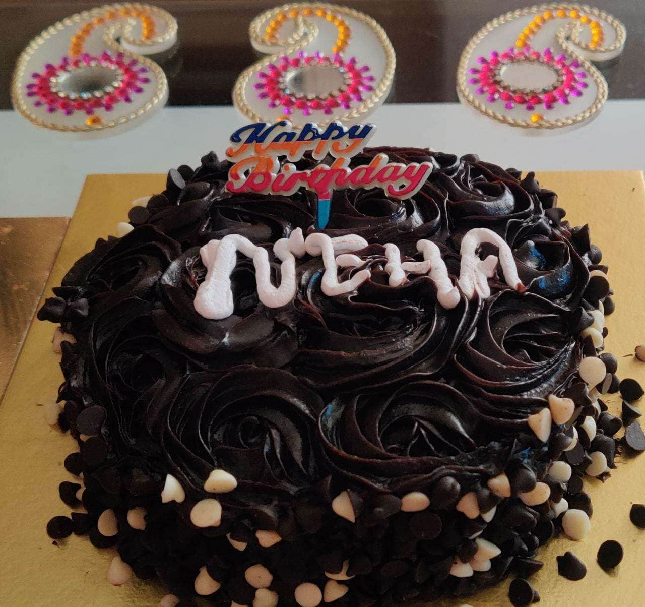 HappyBirthdayNeha***cake on pg1 & foods on pg2 | Nisha Aur Uske Cousins