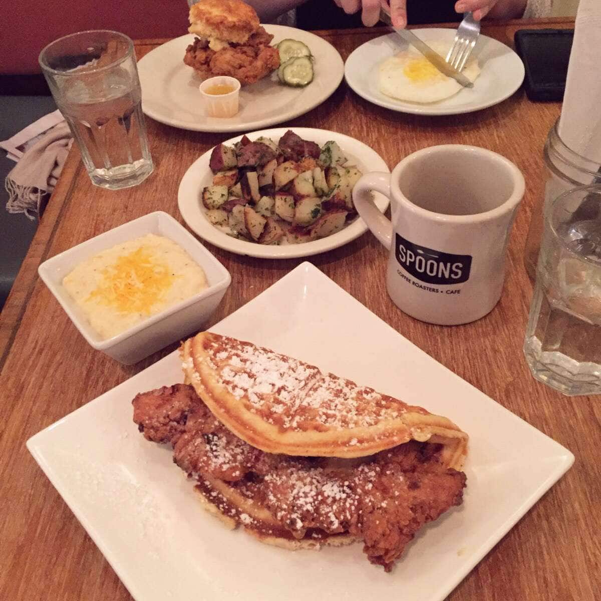 Menu of Spoons Cafe, Federal Hill/Locust Point, Baltimore