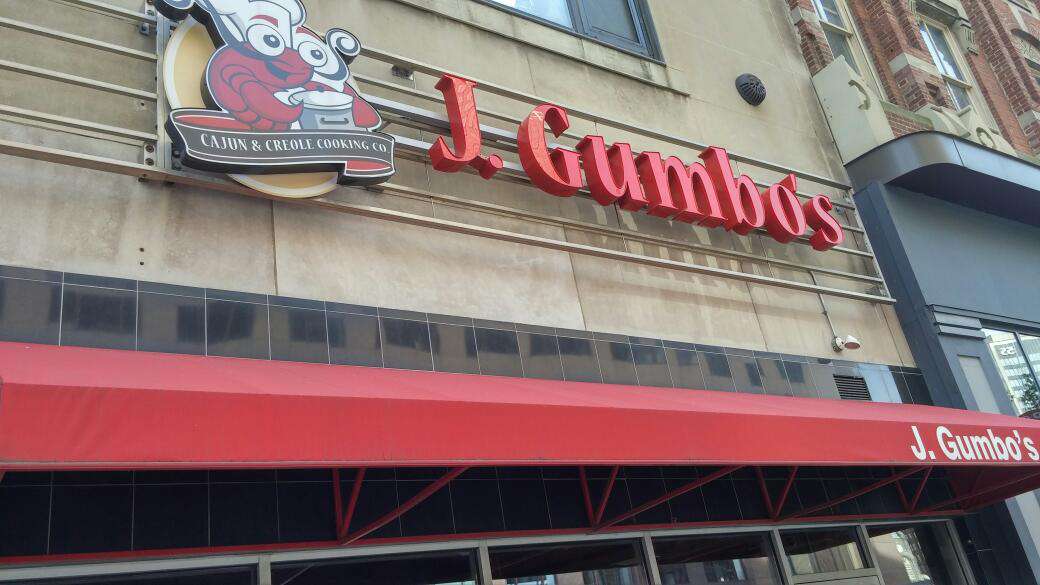 Menu of J. Gumbo's, Gateway District/E 4th St, Cleveland