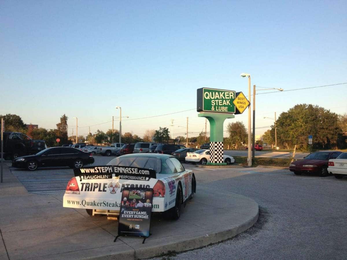 Menu of Quaker Steak & Lube, Clearwater, Tampa Bay