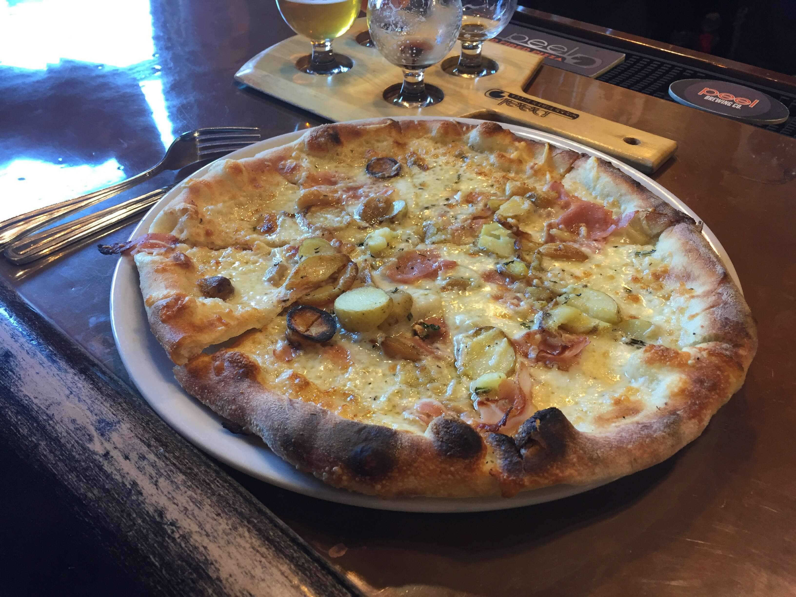 Menu of Peel Wood Fired Pizza, Edwardsville, Edwardsville