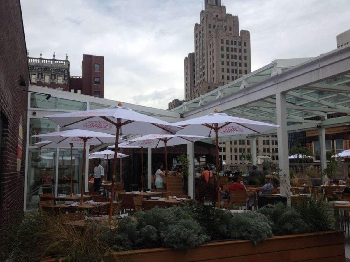 Menu of Rooftop Providence G, Waterplace, Providence