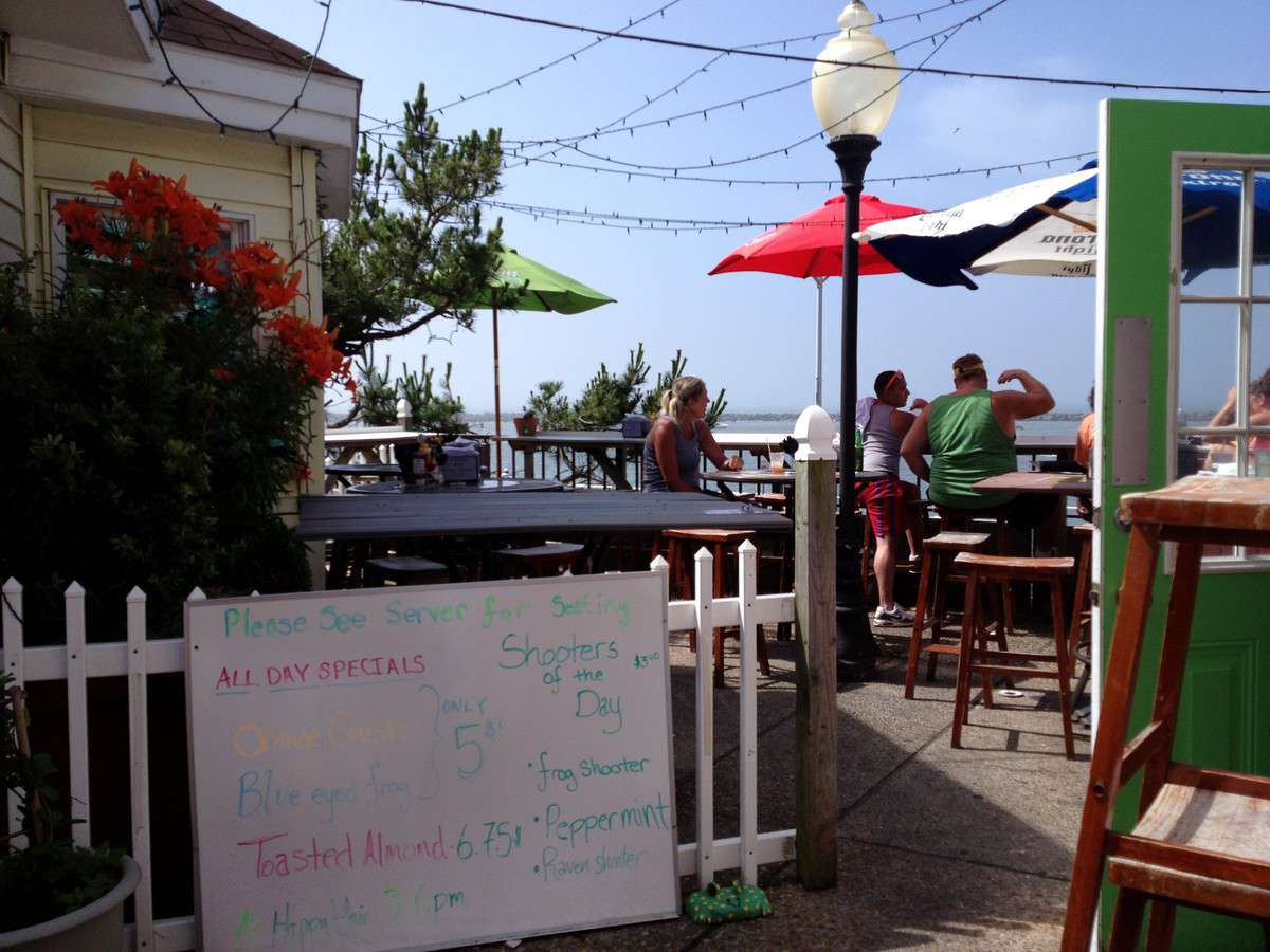 Frog Bar Menu, Menu for Frog Bar, Ocean City, Ocean City