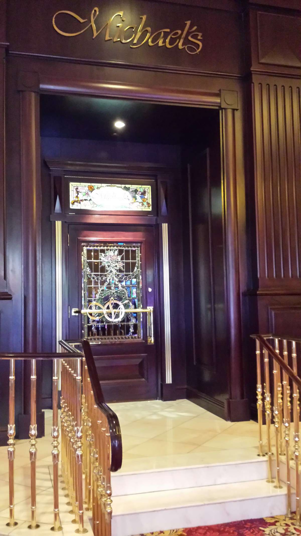 Menu of Michael's Gourmet Room, Enterprise, Las Vegas