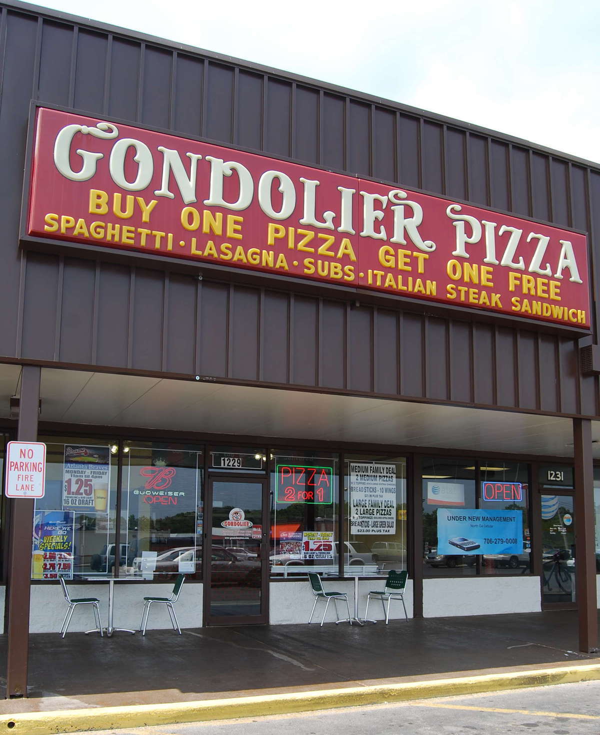 Gondolier Italian Restaurant And Pizza Dalton Dalton