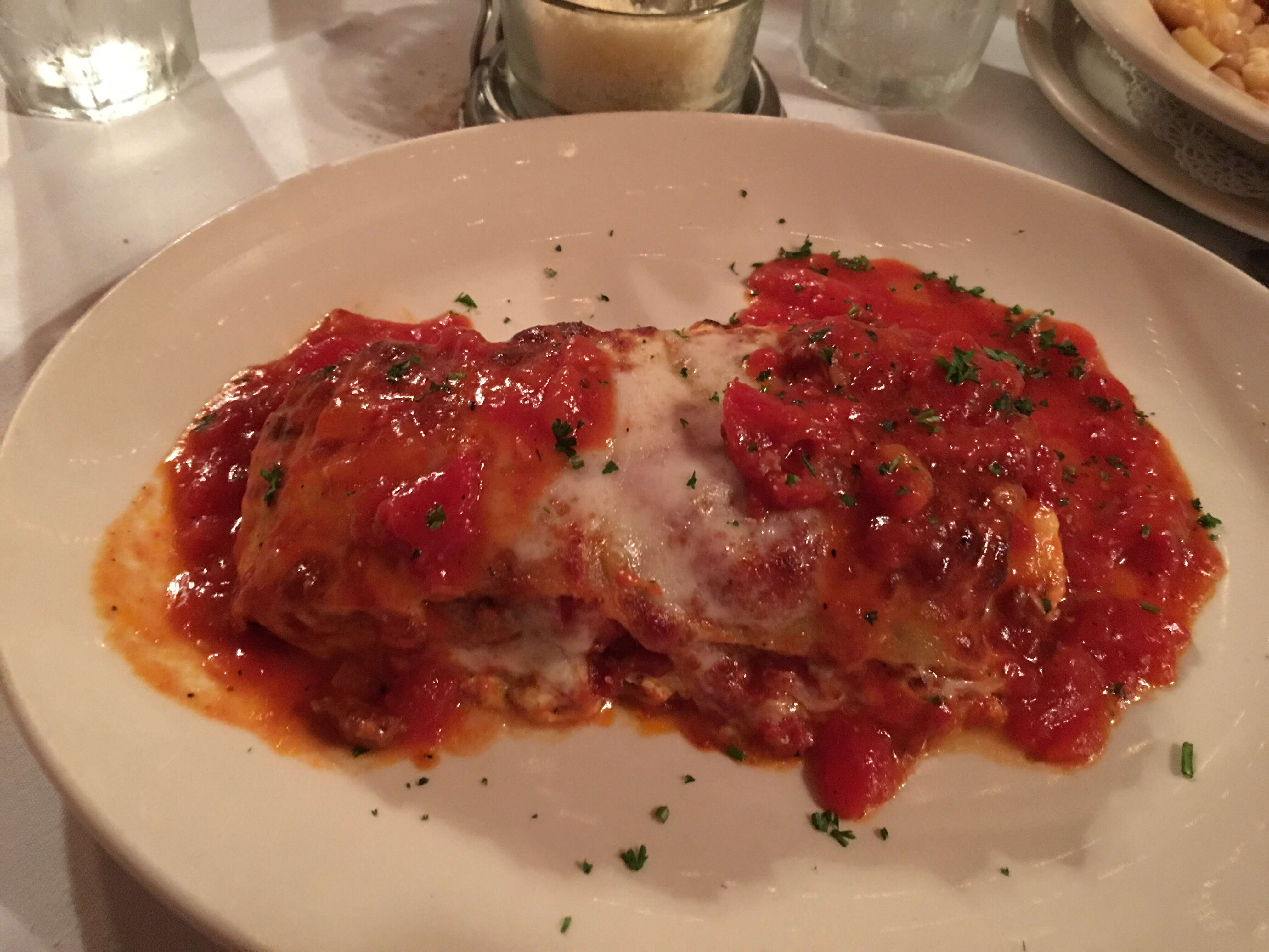 Menu of Gianni's Italian Restaurant, Pompano Beach, Miami