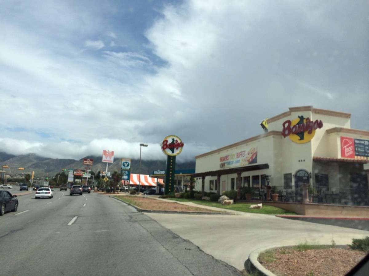 Menu of Barrigas Restaurant, Westside, El Paso
