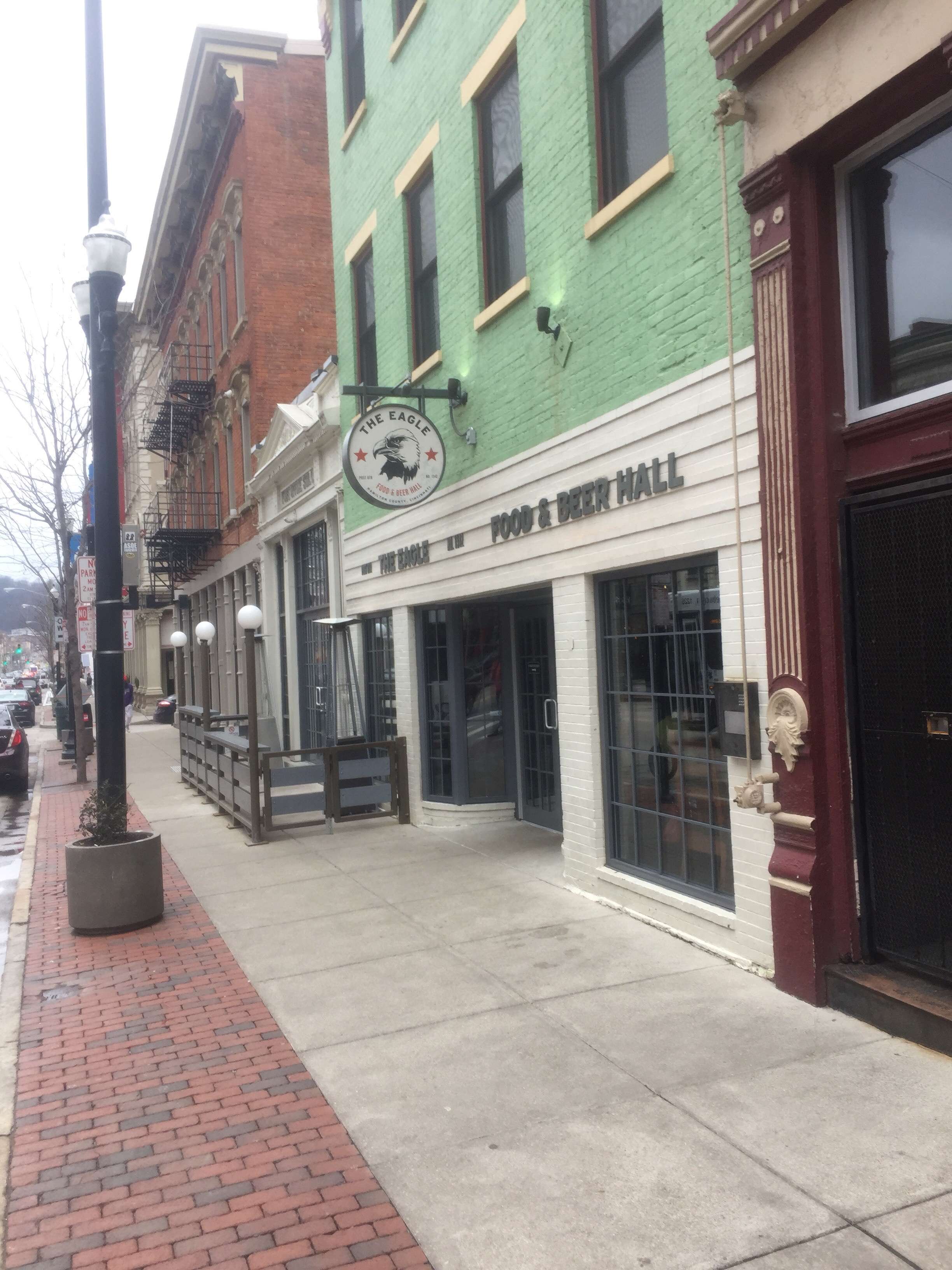 The Eagle Food and Beer Hall Menu