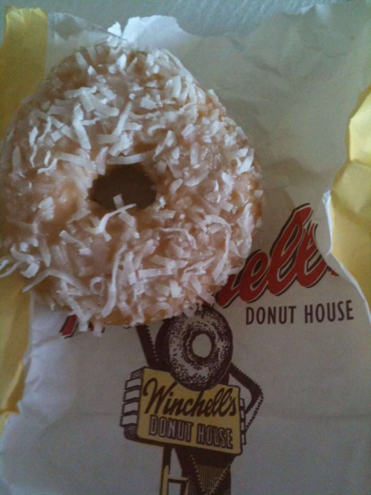 Menu of Winchell's, National City, San Diego