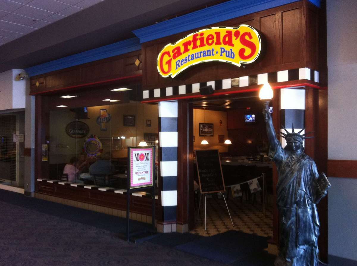 Menu of Garfields Restaurant & Pub, Anderson, Muncie