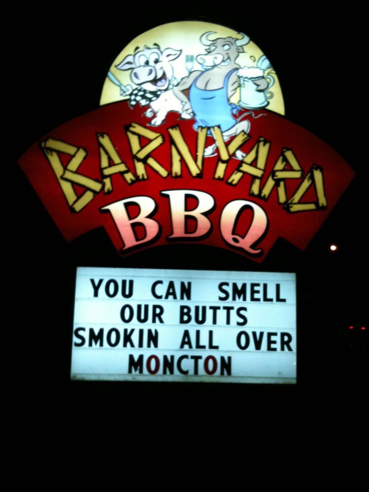 Barn Yard Bbq Moncton Moncton Urbanspoon Zomato