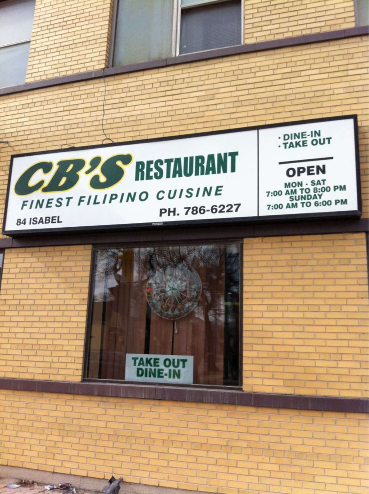 CB's Restaurant, West End, Winnipeg Zomato
