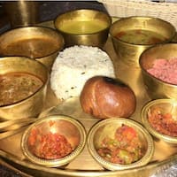 Image result for Aapno Rajasthan rajasthani thali