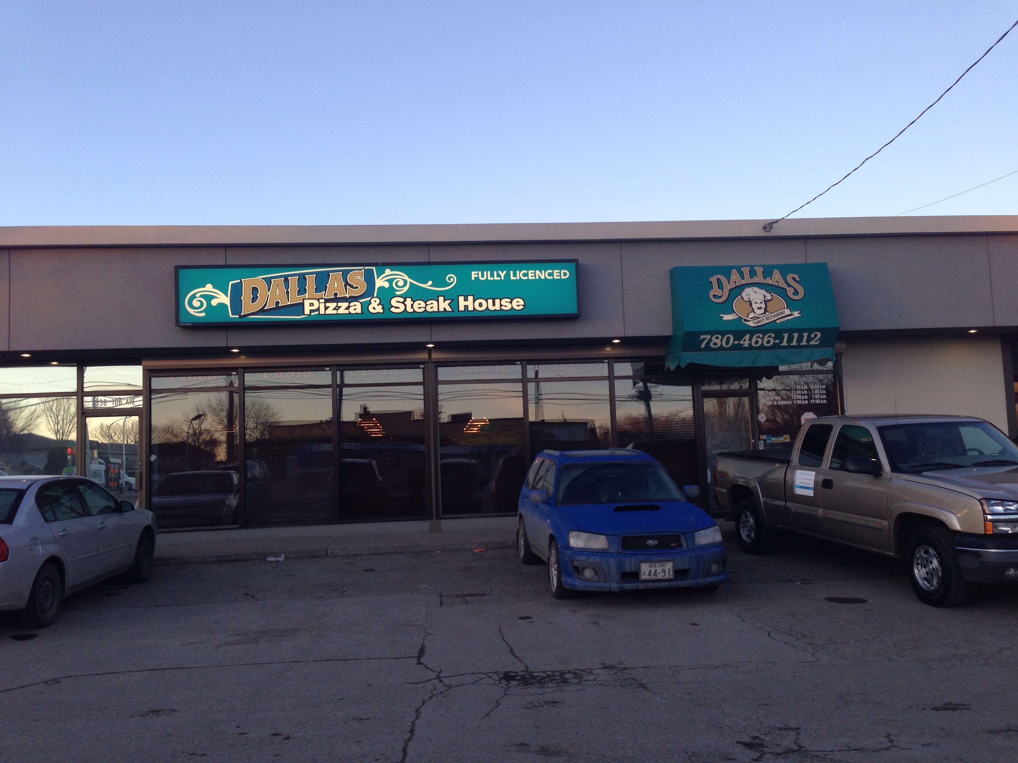 Dallas Pizza & Steak House, Capilano, Edmonton Zomato