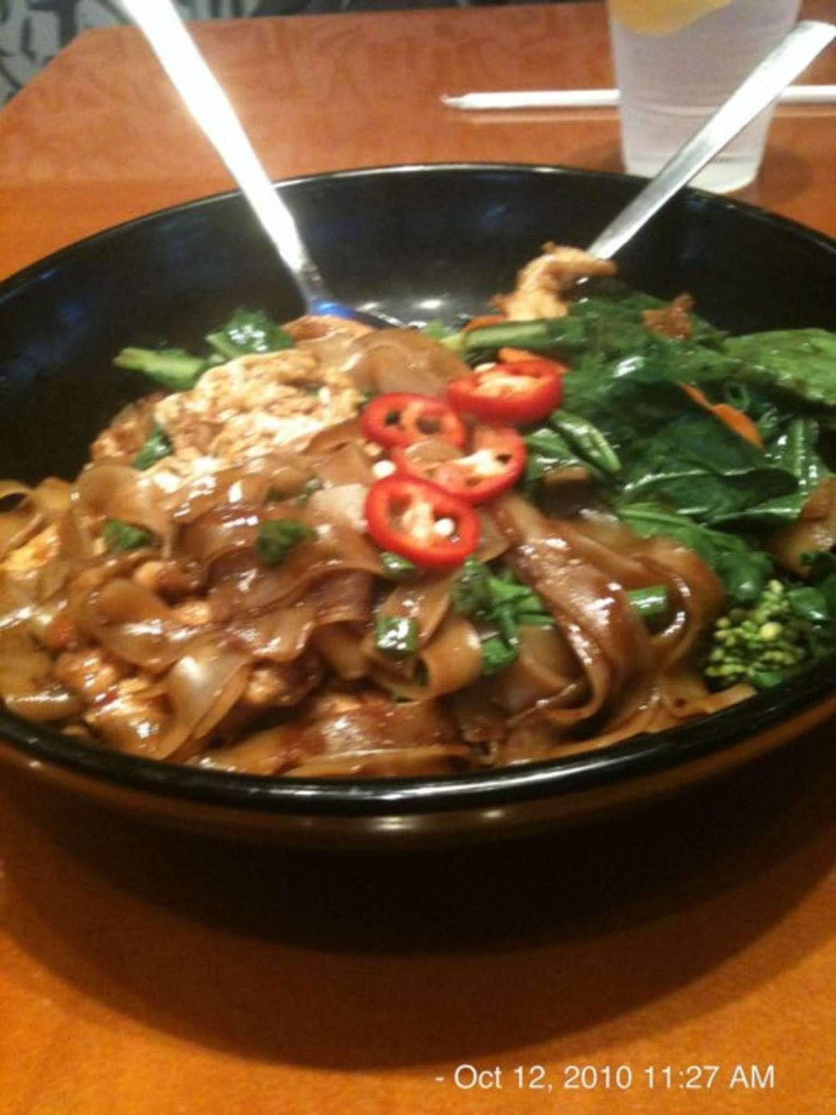 Menu of Pei Wei Asian Diner, University of Arizona Campus, Tucson