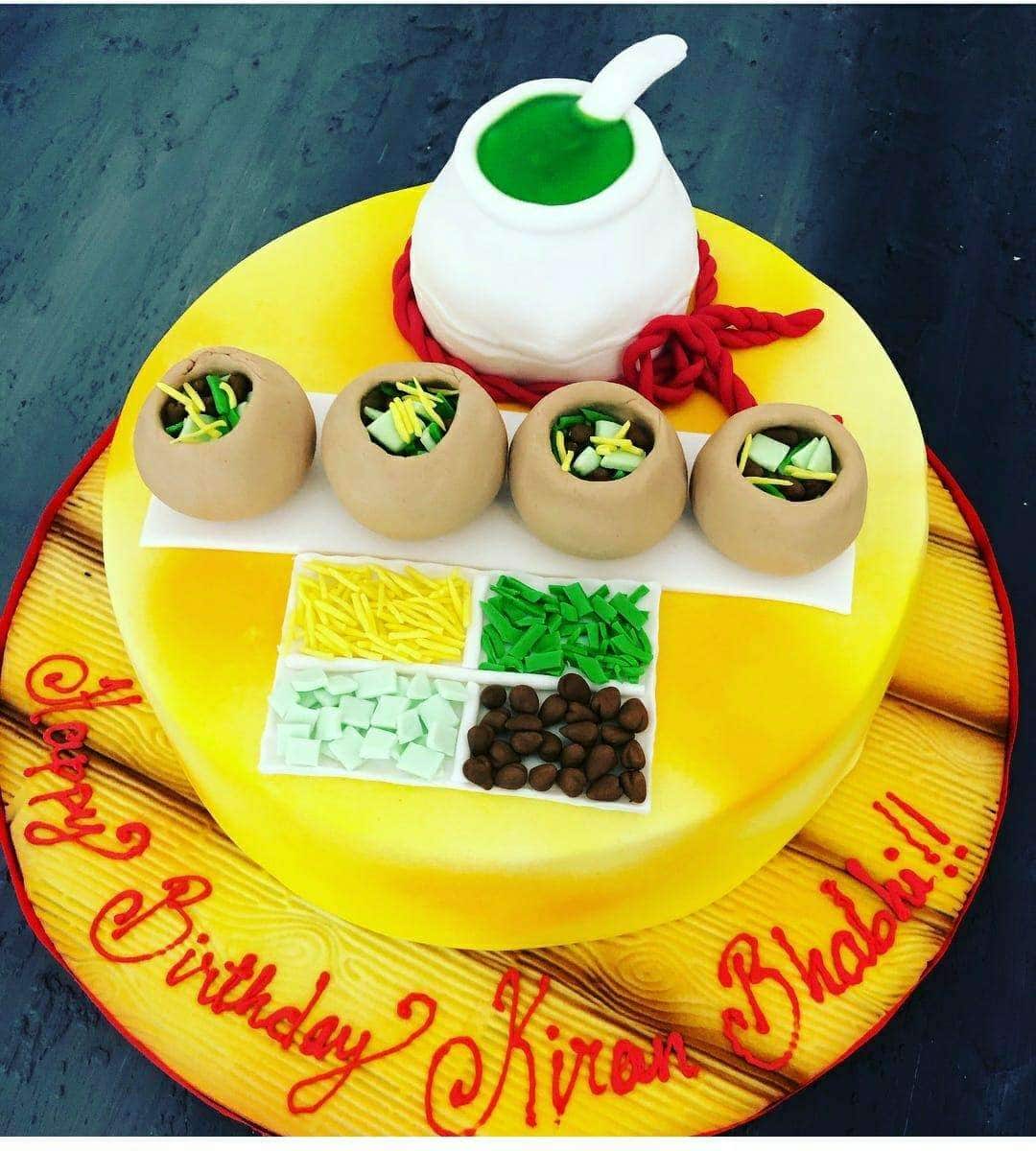 bakeamelody - Cake for a pani puri lover. Cake flavour is... | Facebook