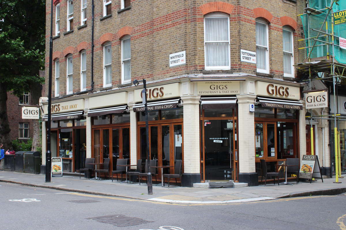 Gigs Tottenham Street Fitzrovia London Zomato