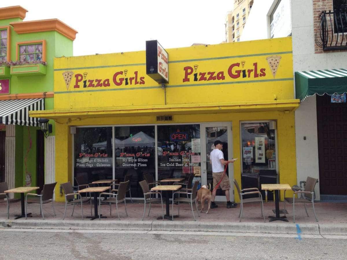 Menu of Pizza Girls, West Palm Beach, Miami