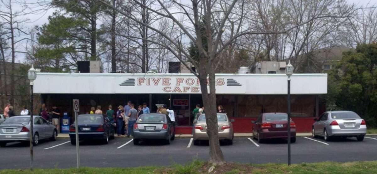 Menu of Five Forks Cafe, Williamsburg, Hampton Roads