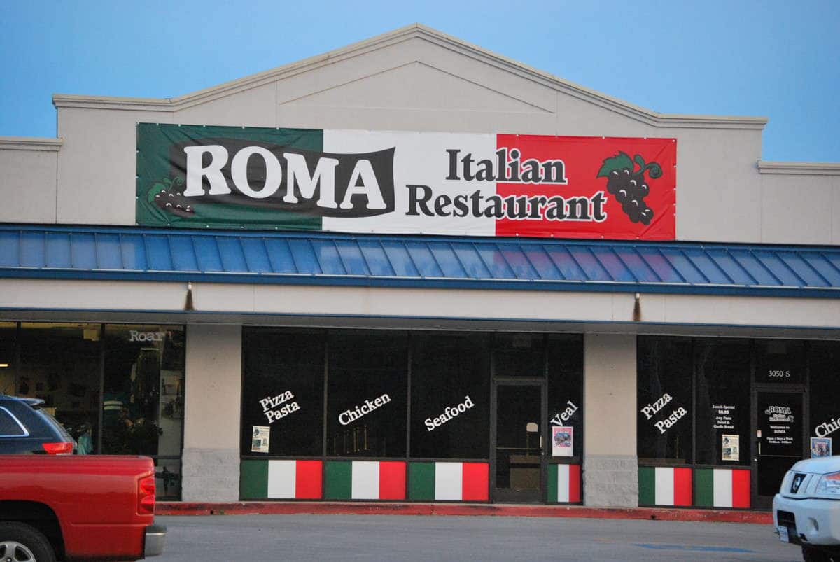 Roma Italian Restaurant Menu, Menu for Roma Italian Restaurant