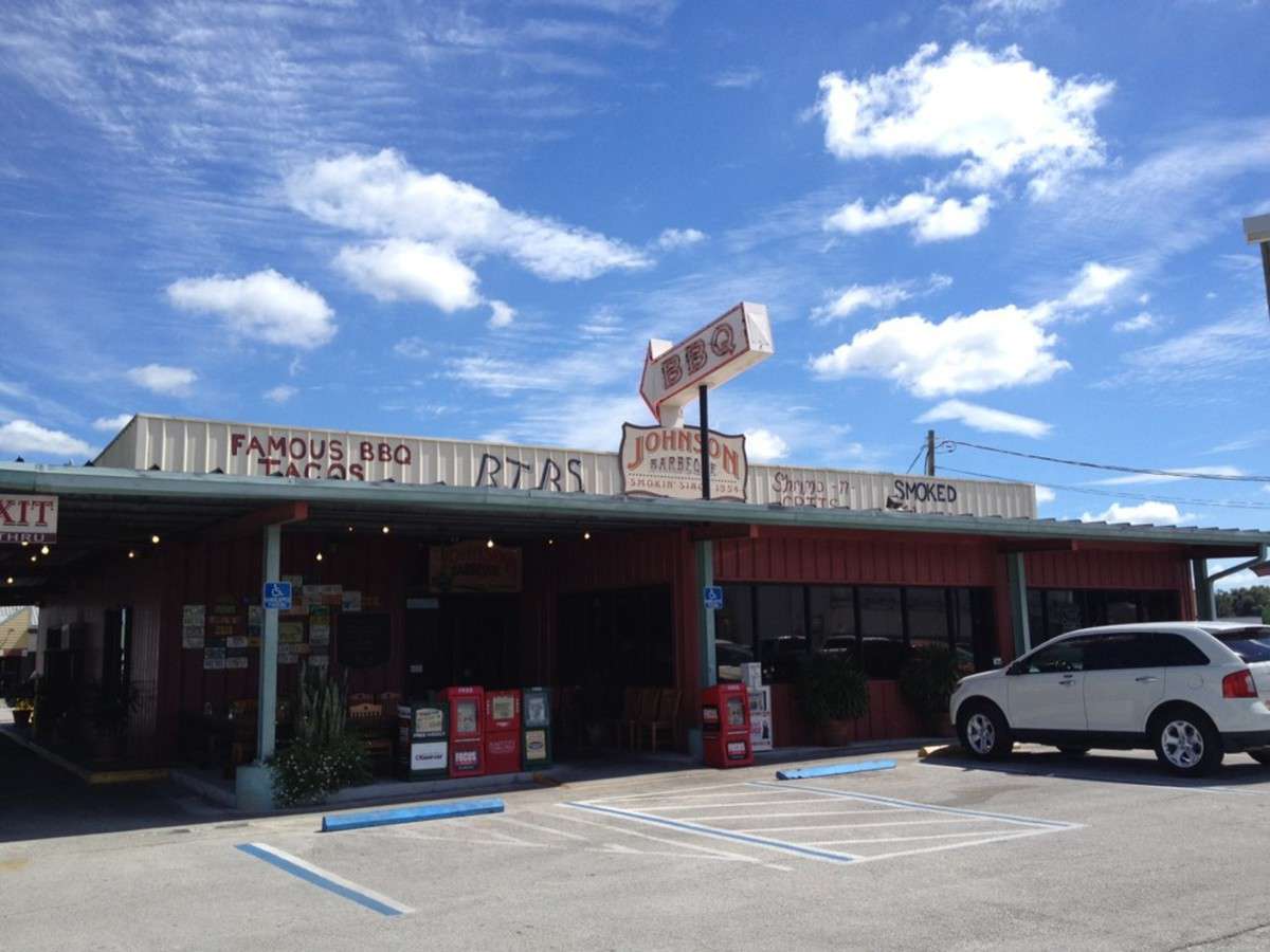 Menu of Grandpa Johnson's Barbecue, Plant City, Tampa Bay