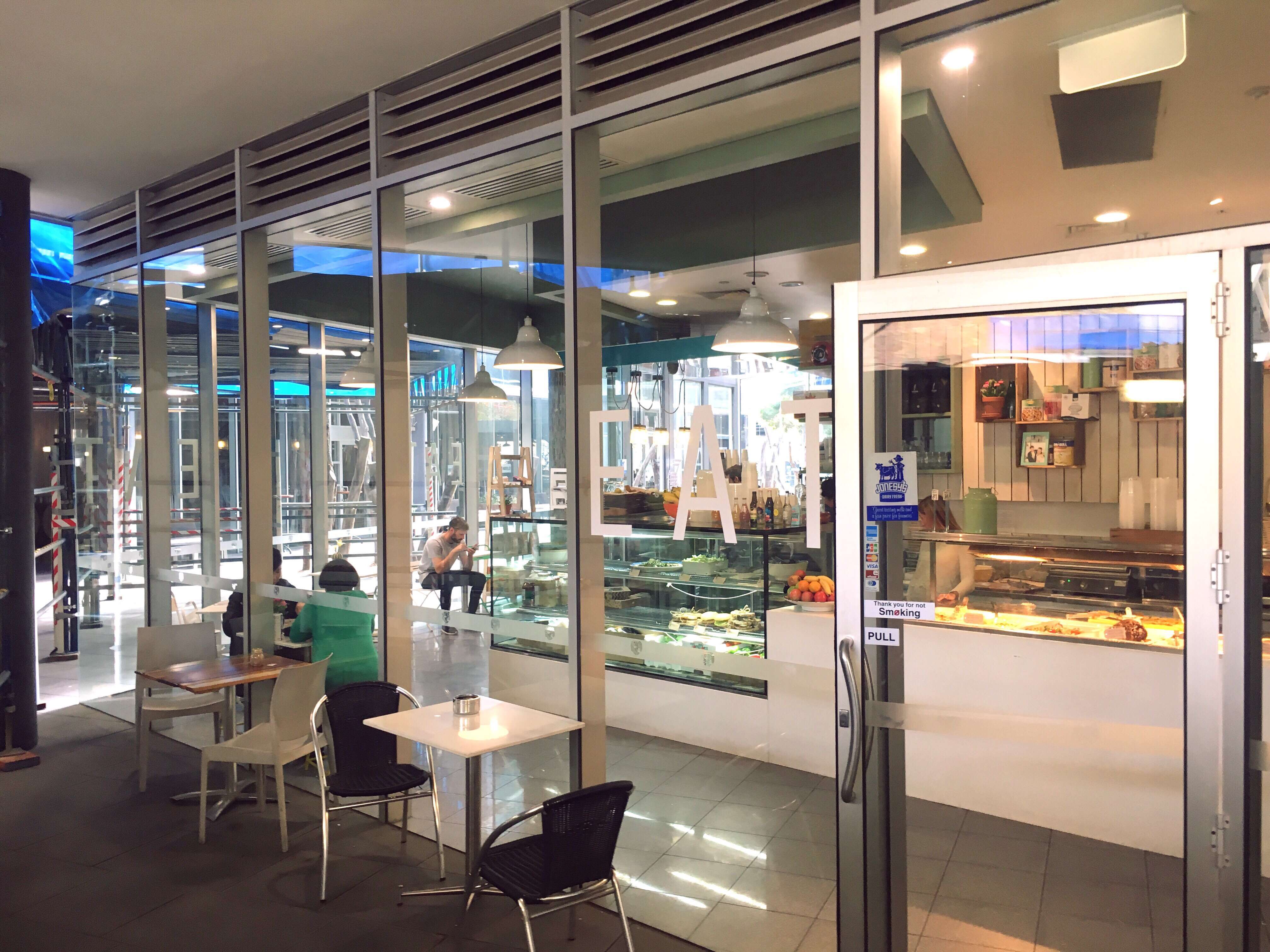 Menu of EAT, Southbank, Melbourne