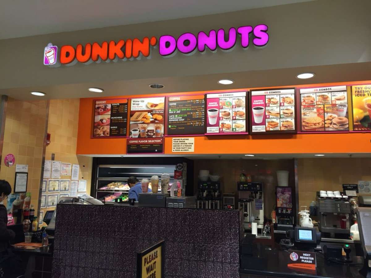 Menu of Dunkin' Donuts, Airport PHL, Philadelphia