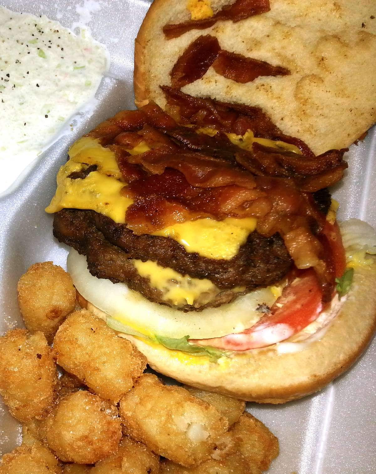 Menu of Paul's DriveIn, Eton, Dalton