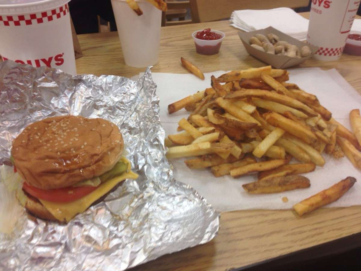 Five Guys Burgers And Fries Bellevue Nashville Zomato 