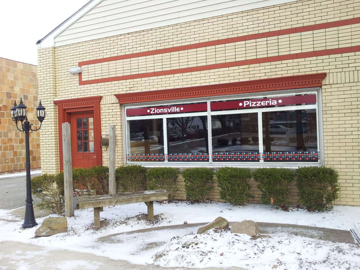 Menu of Zionsville Pizzeria, Zionsville, Indianapolis