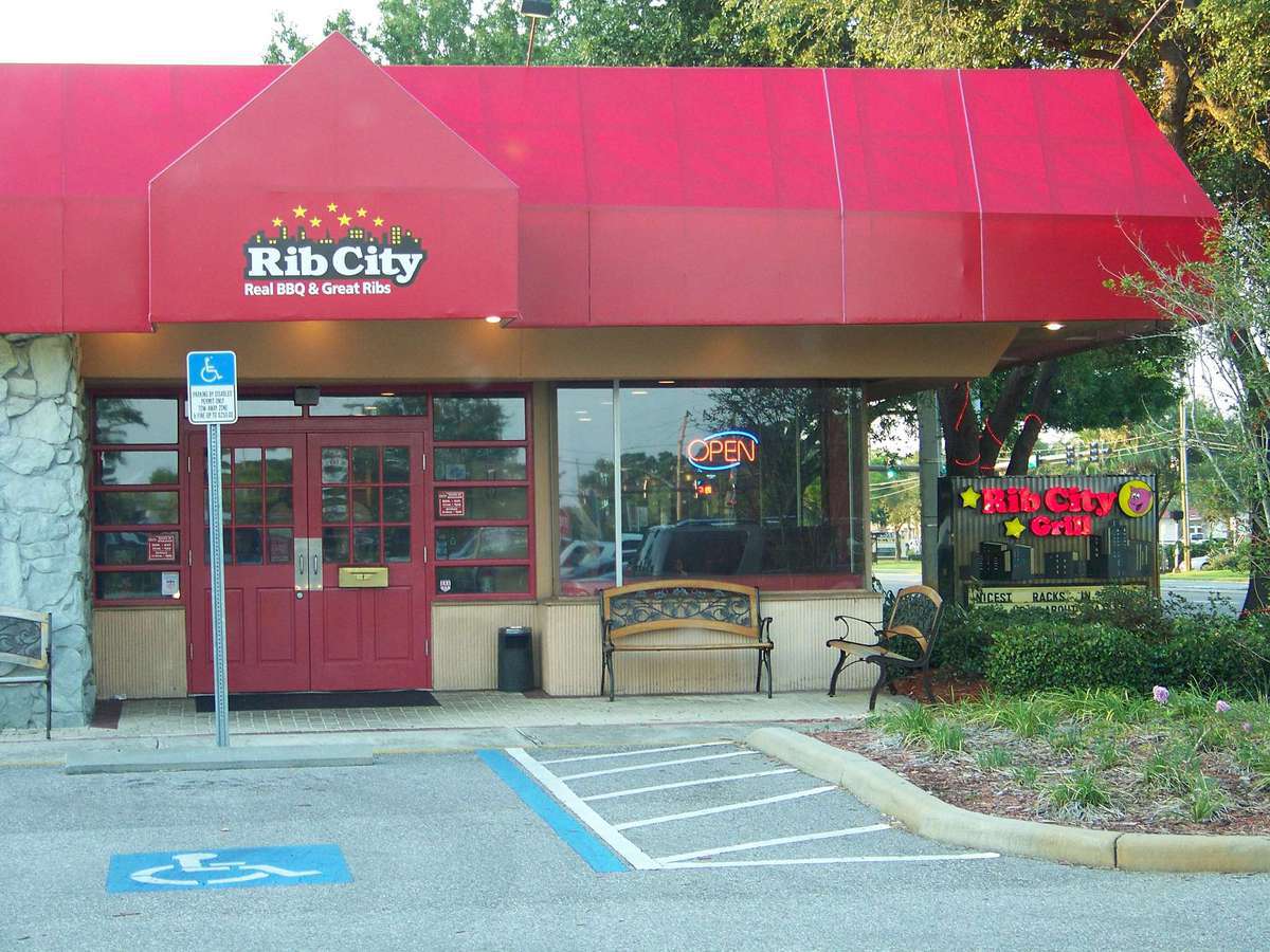 Menu of Rib City, St Petersburg, Tampa Bay