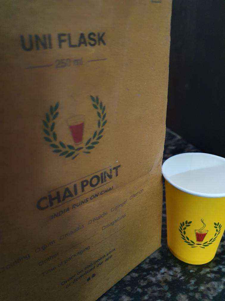 Chai point 2024 uniflask quantity