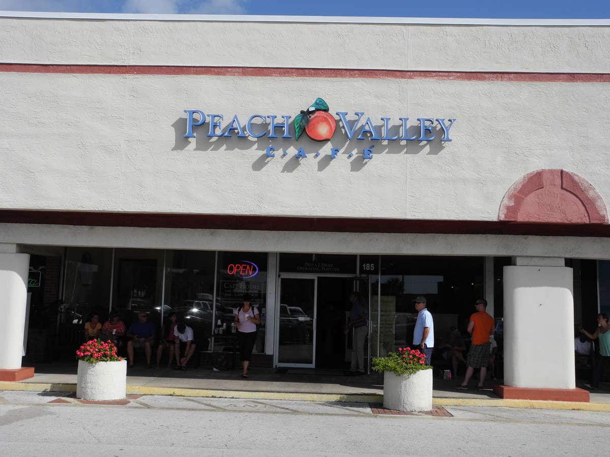 Menu of Peach Valley Cafe, Ormond Beach, Daytona Beach