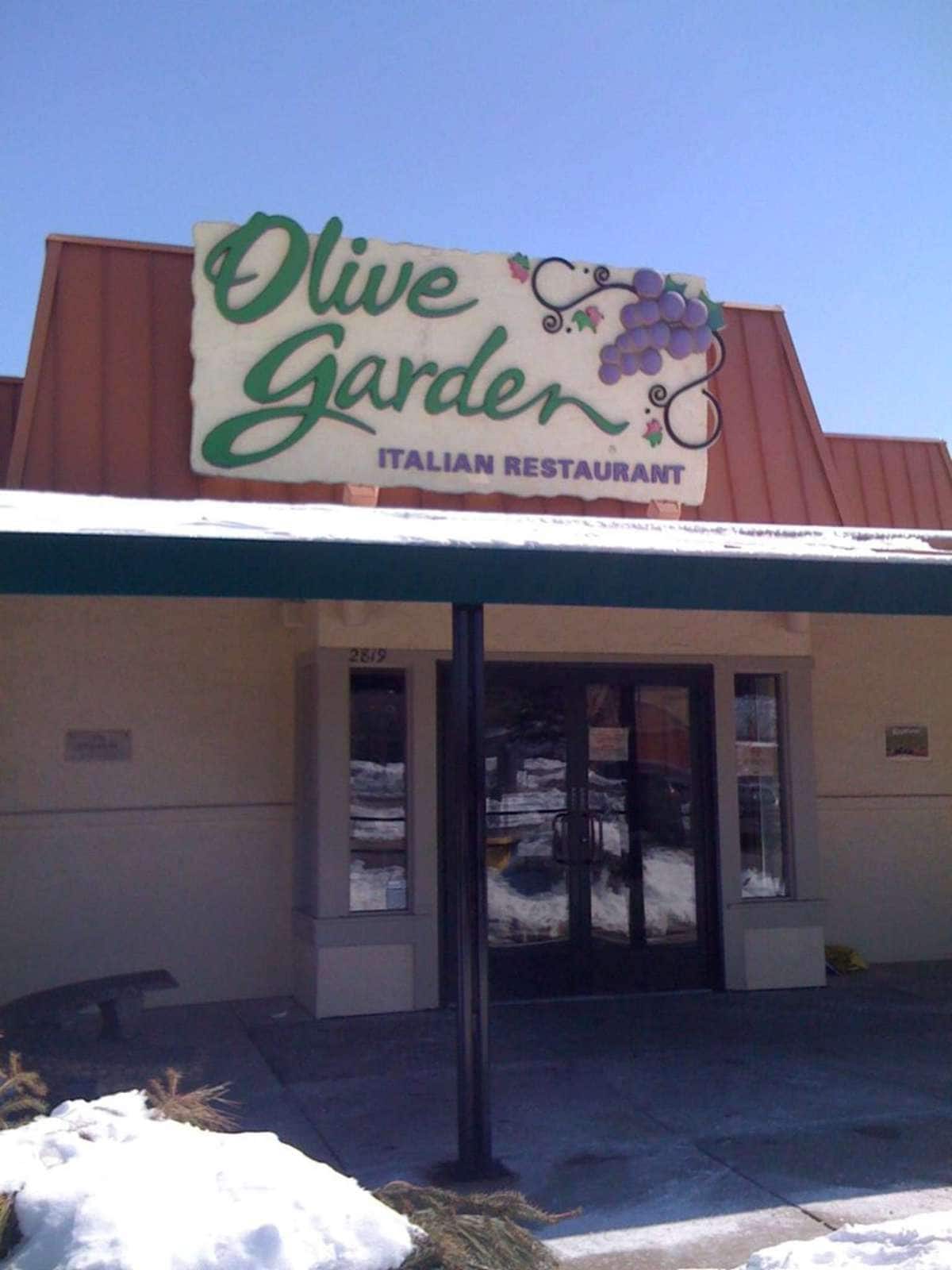 Menu of Olive Garden Italian Restaurant, Lombardi, Green Bay