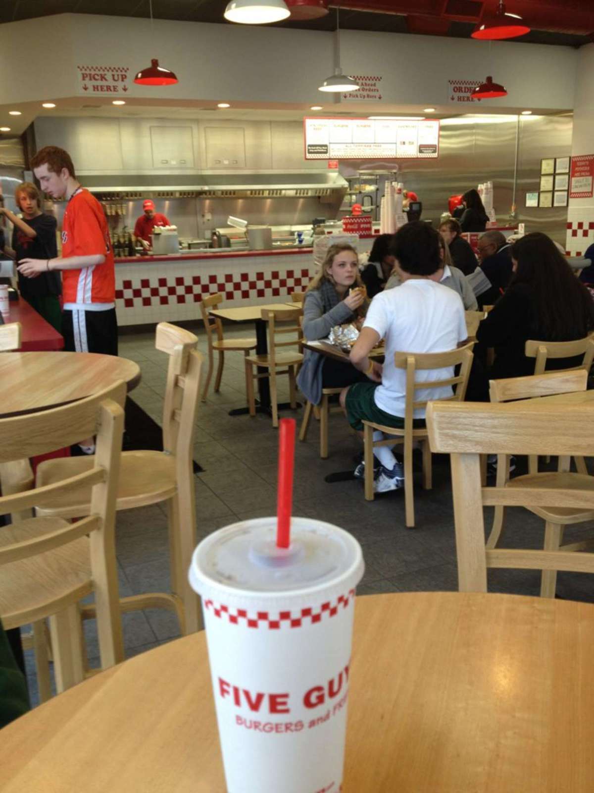 Five Guys Burgers and Fries, Rochester Hills, Detroit Zomato