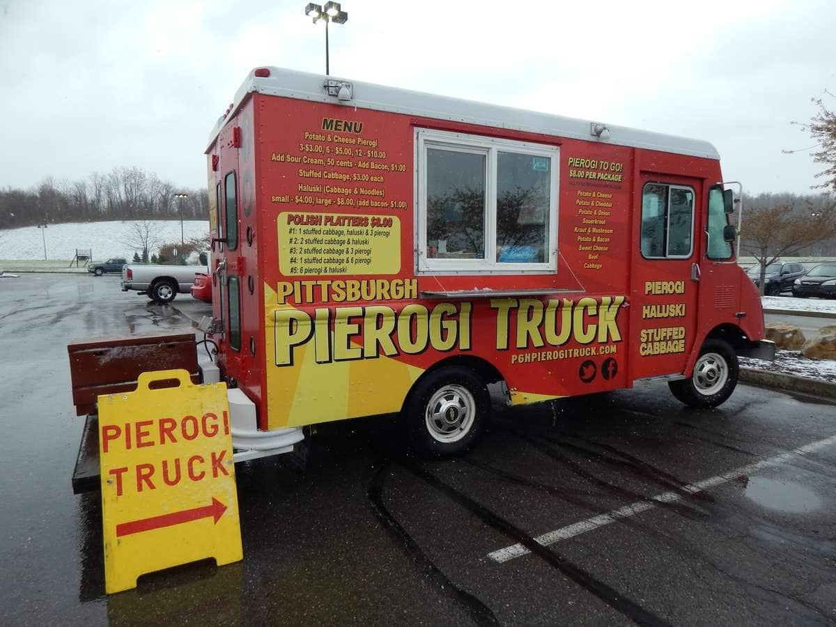 Menu of Pittsburgh Pierogi Truck, DowntownCBD, Pittsburgh